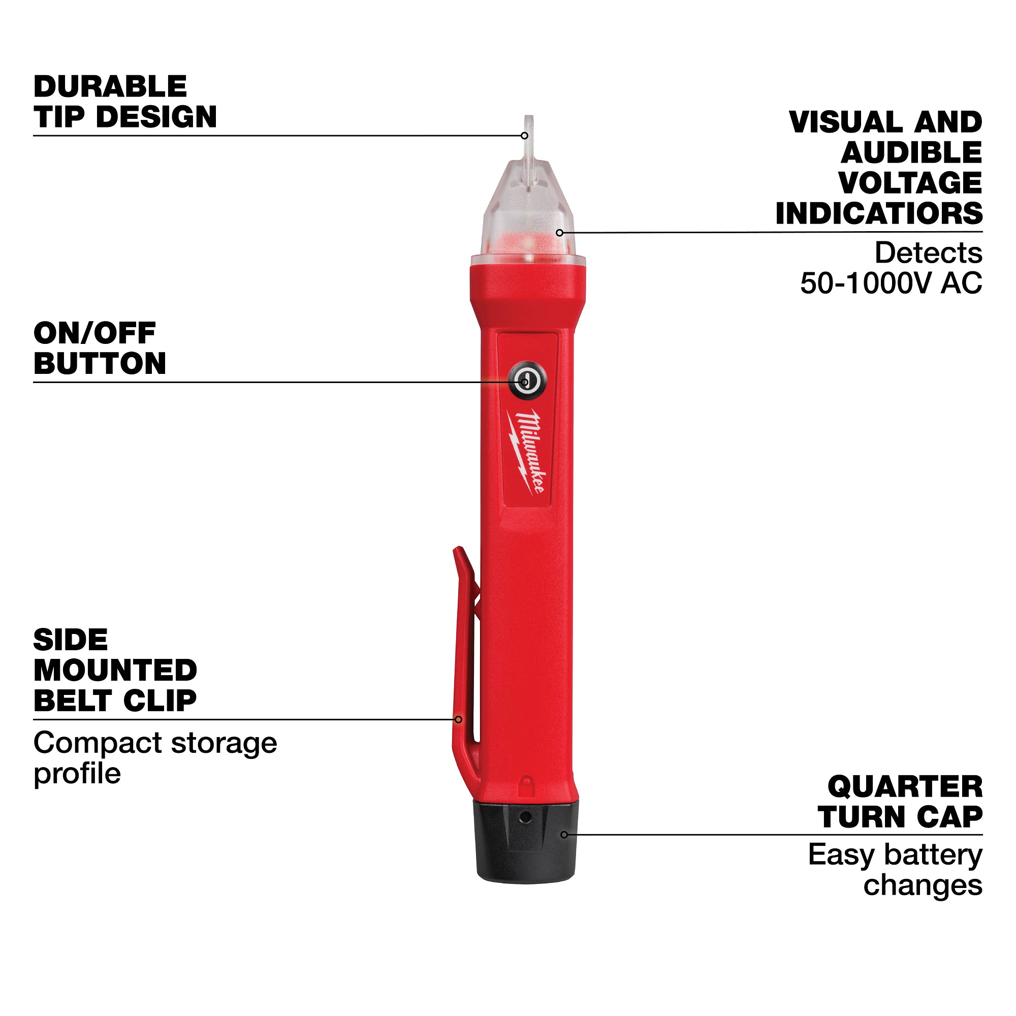 Milwaukee 3200-20 Non-Contact Voltage Detector
