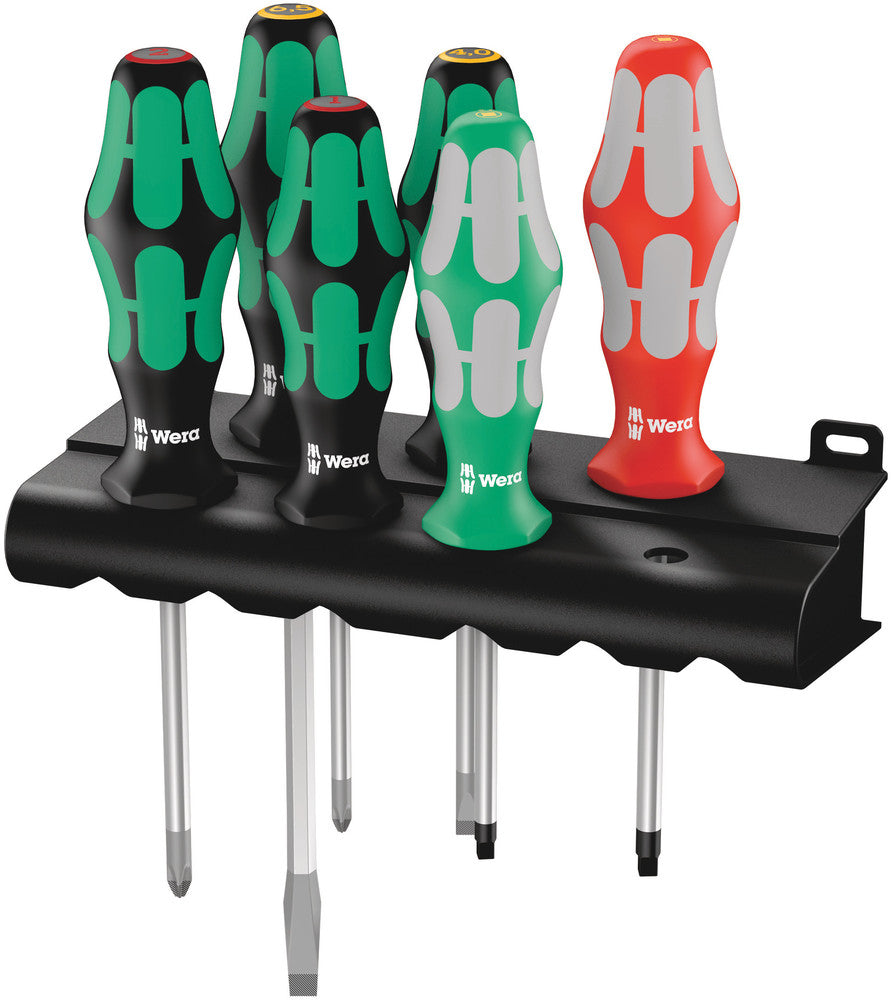 WERA  347778  -  6PC  KRAFTFORM  SCREWDRIVER SET SERIES 300