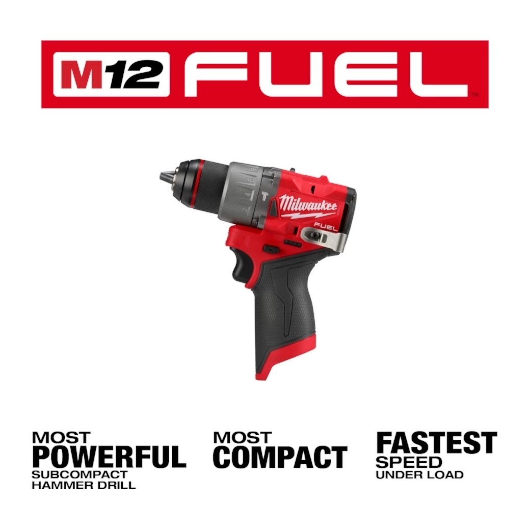 Milwaukee M12 FUEL 1/2" Hammer Drill/Driver - M12 FUEL headline