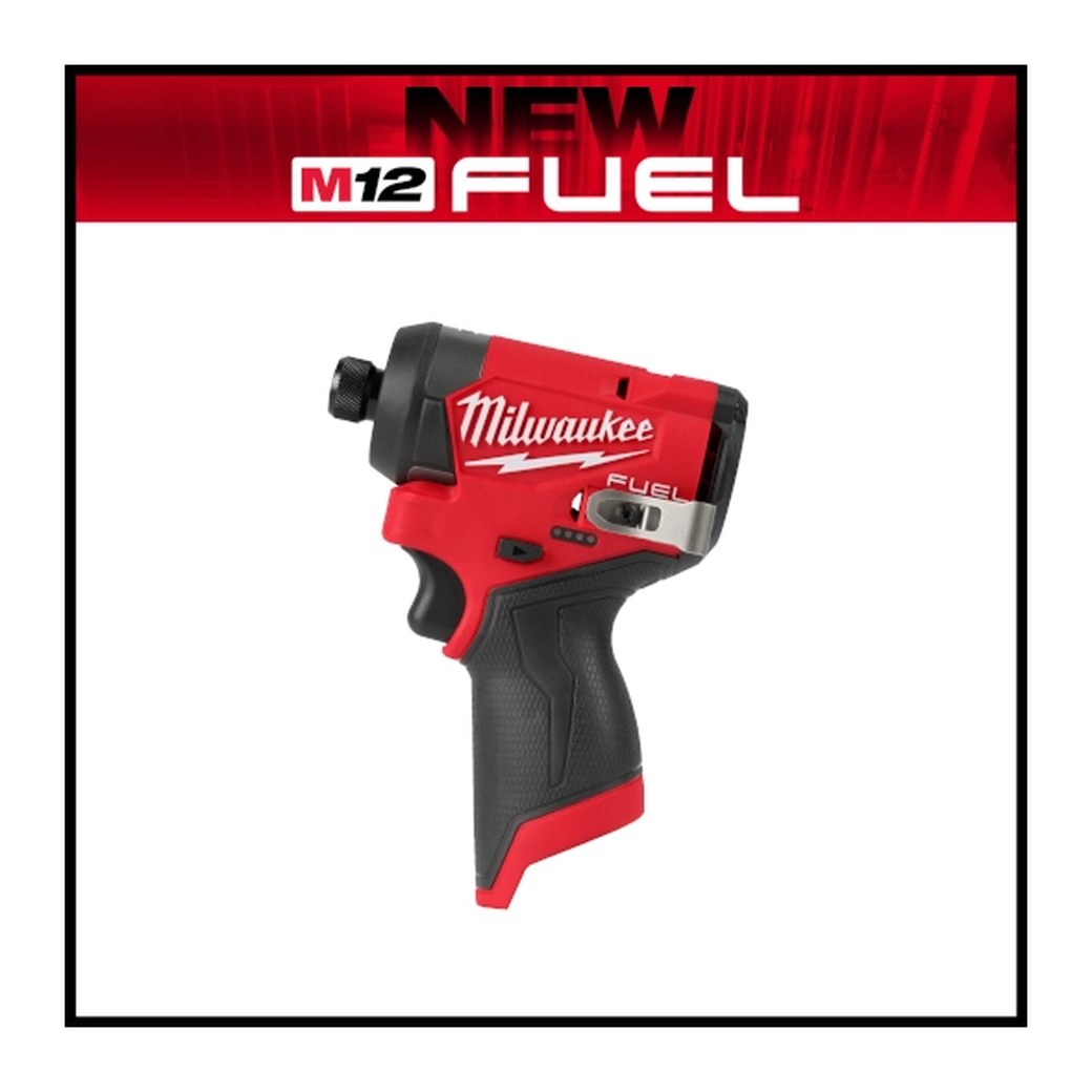 Milwaukee M12 FUEL 1/4" Hex Impact Driver - tool shot