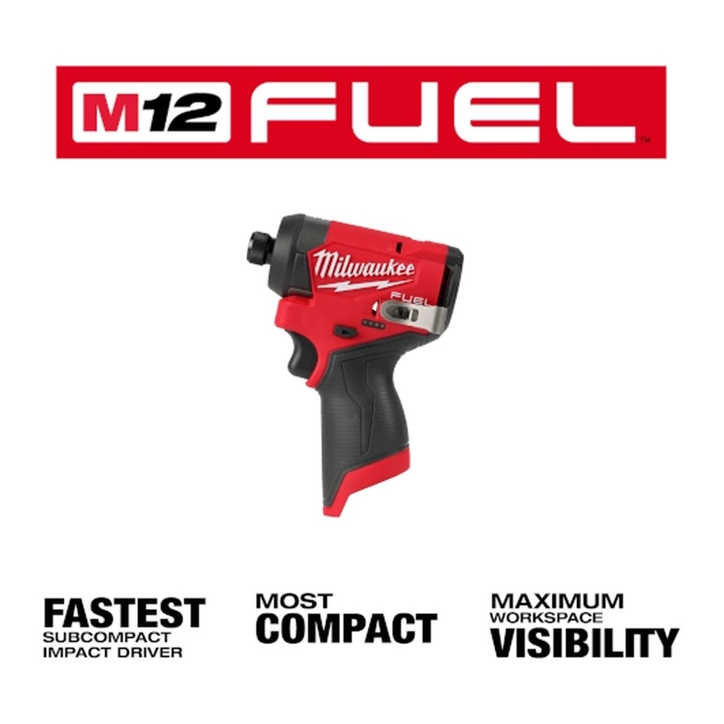 Milwaukee M12 FUEL 1/4" Hex Impact Driver - M12 FUEL headline