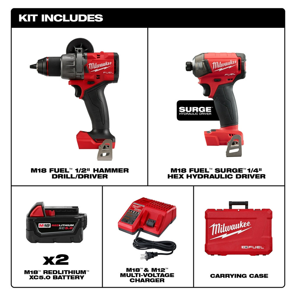 Milwaukee 3699-22 - M18 FUEL™ 2-Tool Combo Kit