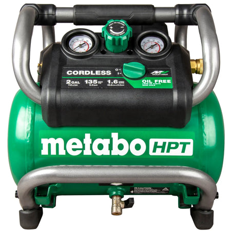 36V MultiVolt 2 Gallon Cordless Air Compressor (Tool Body Only) | Metabo HPT EC36DAQ4 METABO