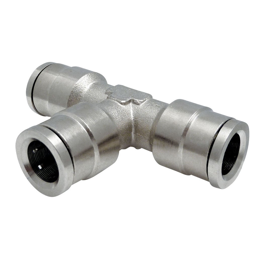 TOPRING 39.548 - 3/8 in. Push-to-Connect Tee Union TOPFIT (Multiple of 2)