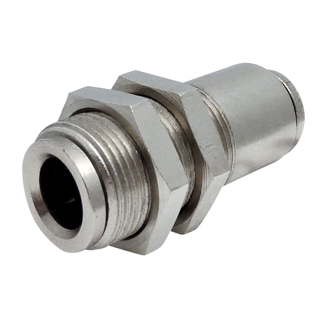 TOPRING 39.822 - 6 mm Push-to-Connect Bulkhead Union TOPFIT (Multiple of 2)