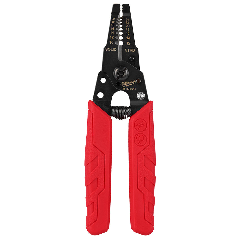 Milwaukee 48-22-3044 - 10-24 AWG Compact Comfort Grip Wire Stripper & Cutter