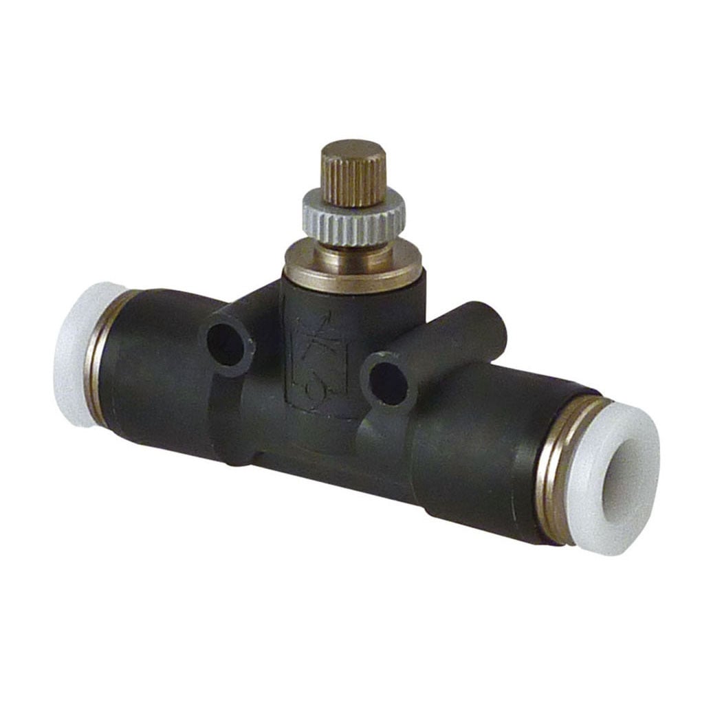 TOPRING 40.893 - 3/8 in. Push-to-Connect Flow Control Valve Union TOPFIT