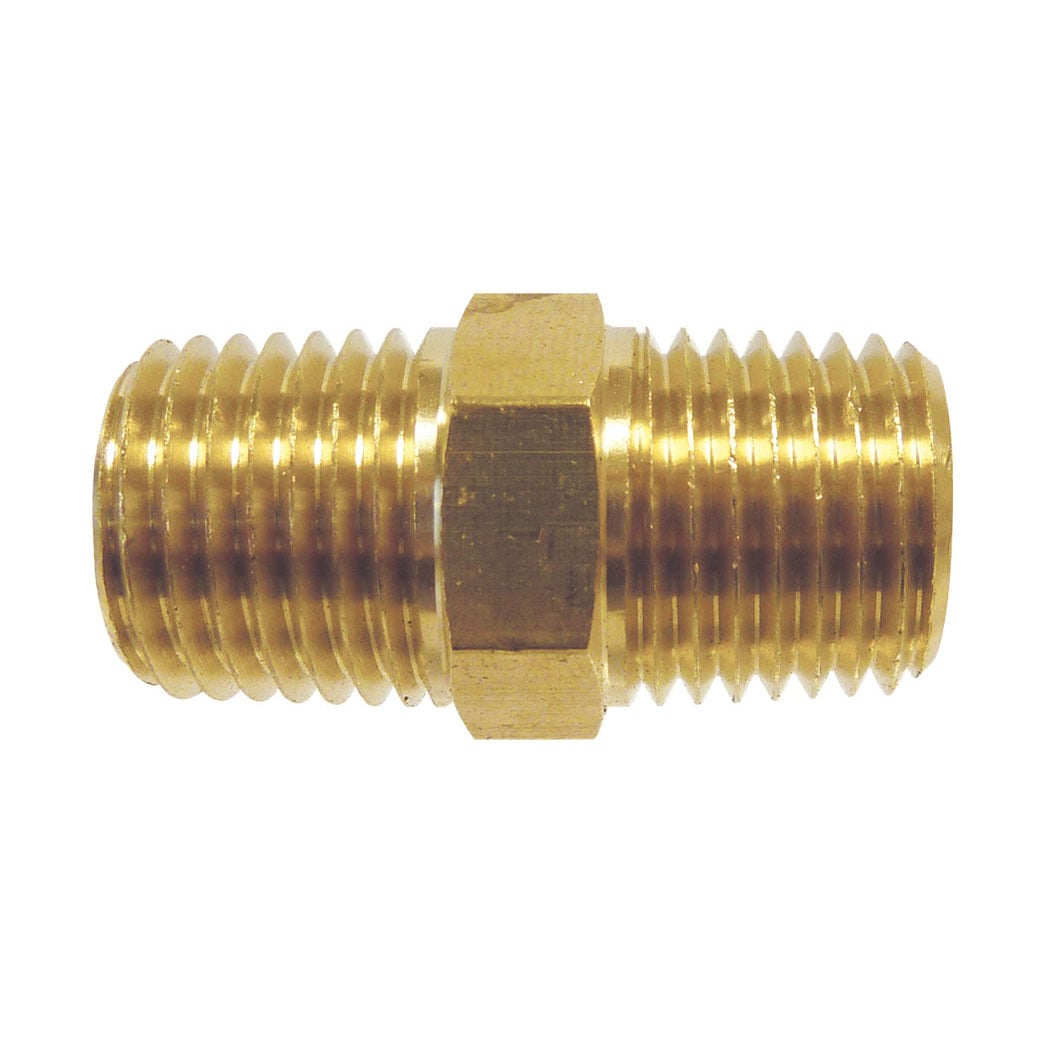 TOPRING 41.100 - Brass Hexagonal Union 1/8 (M) NPT (Multiple of 10)