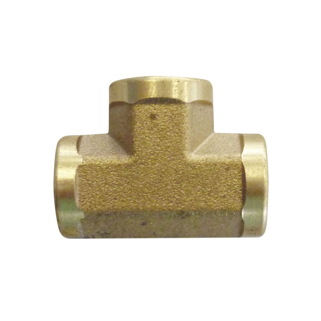 TOPRING 41.270 - Brass Tee Union 1/4 (F) NPT (Multiple of 10)