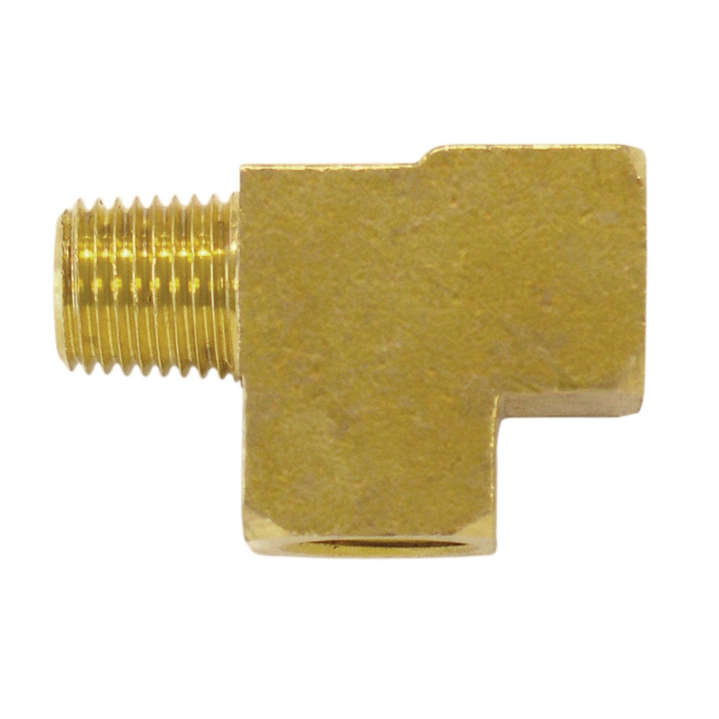 TOPRING 41.284 - Brass Tee Adapter 1/4 (M) to 1/4 (F) NPT (Multiple of 5)