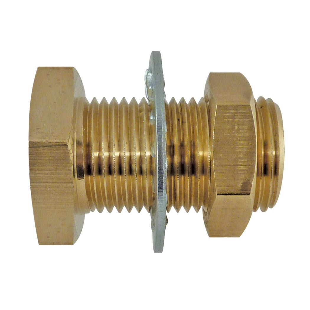 TOPRING 41.466 - Brass Anchor Fitting 1/4 (F) NPT to 3/4-16 (M) (Multiple of 2)