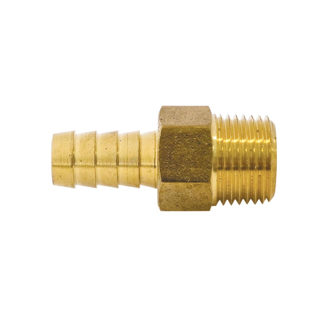 TOPRING 41.602 - Brass Swivel Hose Barb Adapter 1/2 to 1/2 (M) NPT (Multiple of 5)
