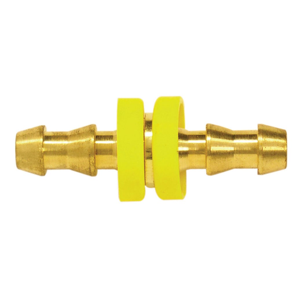 TOPRING 41.881 - Brass Push-On Hose Barb Union 3/8 (Multiple of 10)