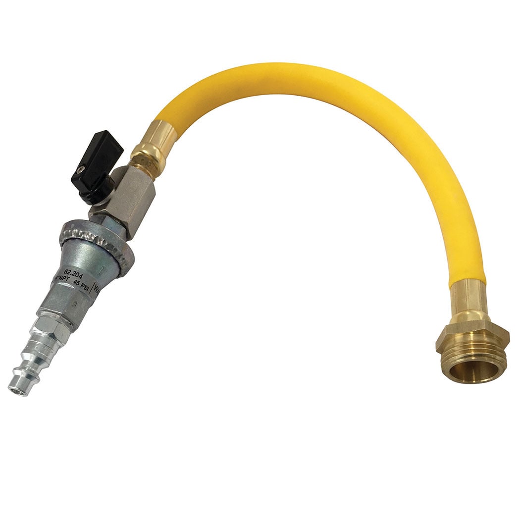 TOPRING 41.943 - Water Blowout Adapter (M) With Pressure Regulator