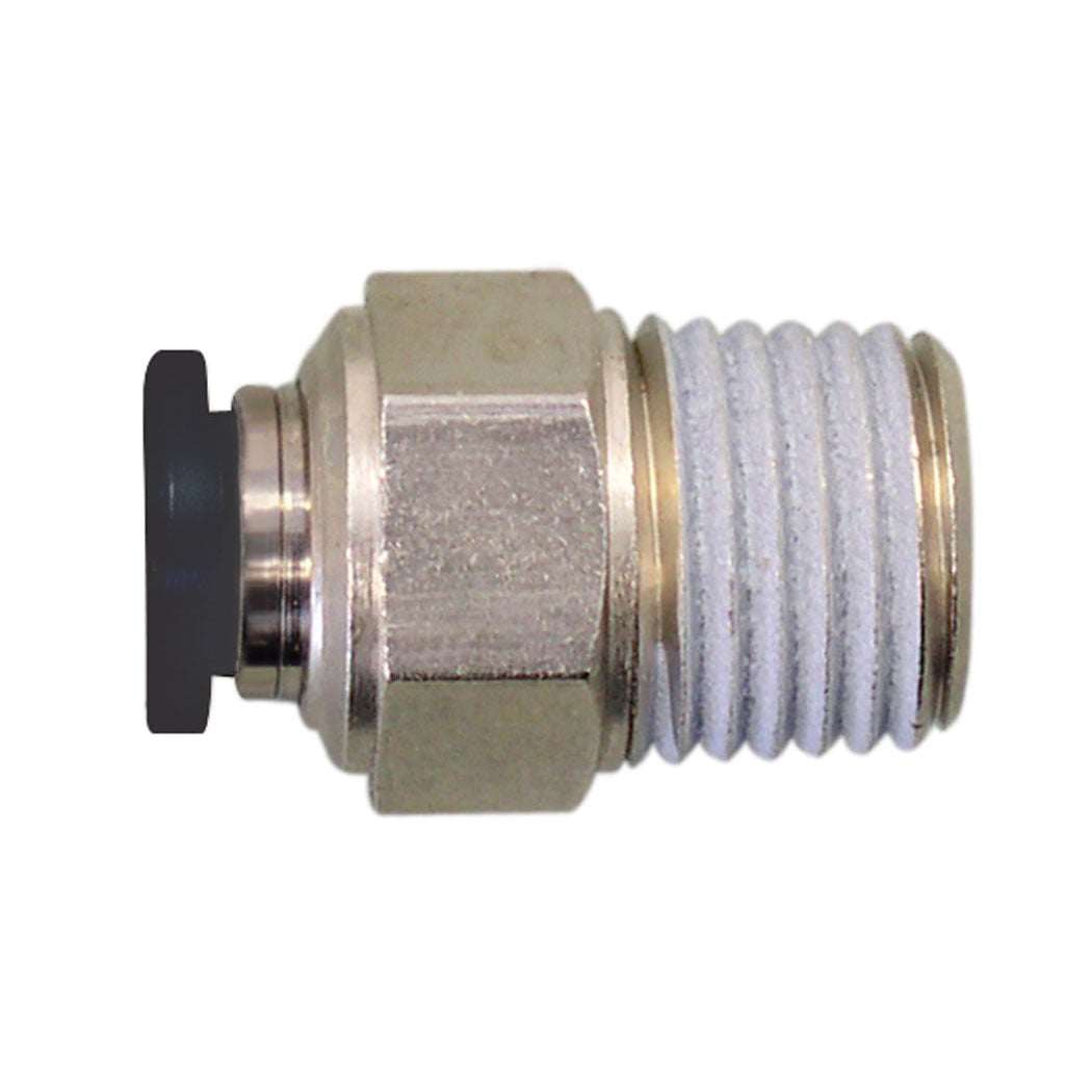 TOPRING 42.150 - 8 mm Push-to-Connect to 3/8 (M) BSPT Adapter TOPFIT (Multiple of 10)