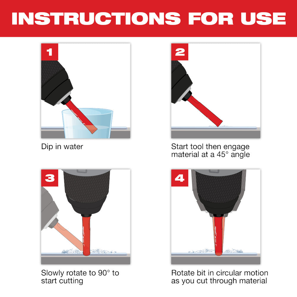 MILWAUKEE 49-56-0516 - Milwaukee® 7/8" Diamond Max™ Hole Saw Bit