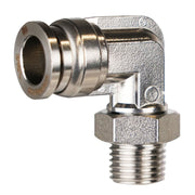 TOPRING 43.561 - 10 mm Push-to-Connect to 1/4 (M) BSPT Elbow Adapter TOPFIT