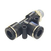 TOPRING 44.475 - 1/4 in. Push-to-Connect to 1/8 (M) NPT Tee Adapter MAXFIT (Multiple of 10)