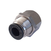 TOPRING 44.633 - 1/4 in. to 1/8 (F) NPT Push-to-Connect Bulkhead Adapter MAXFIT (Multiple of 10)