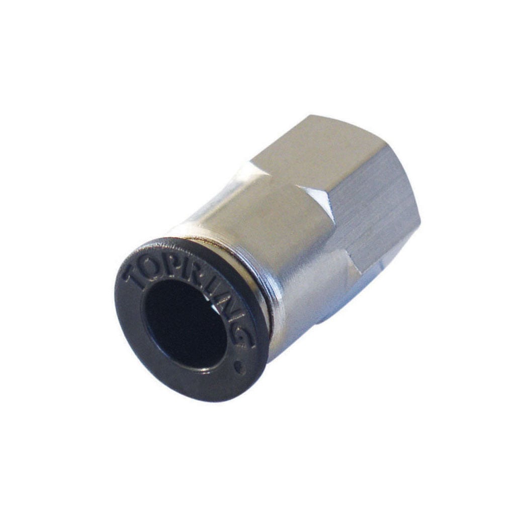 TOPRING 44.804 - 1/4 in. Push-to-Connect to 1/8 (F) NPT Adapter MAXFIT (Multiple of 10)