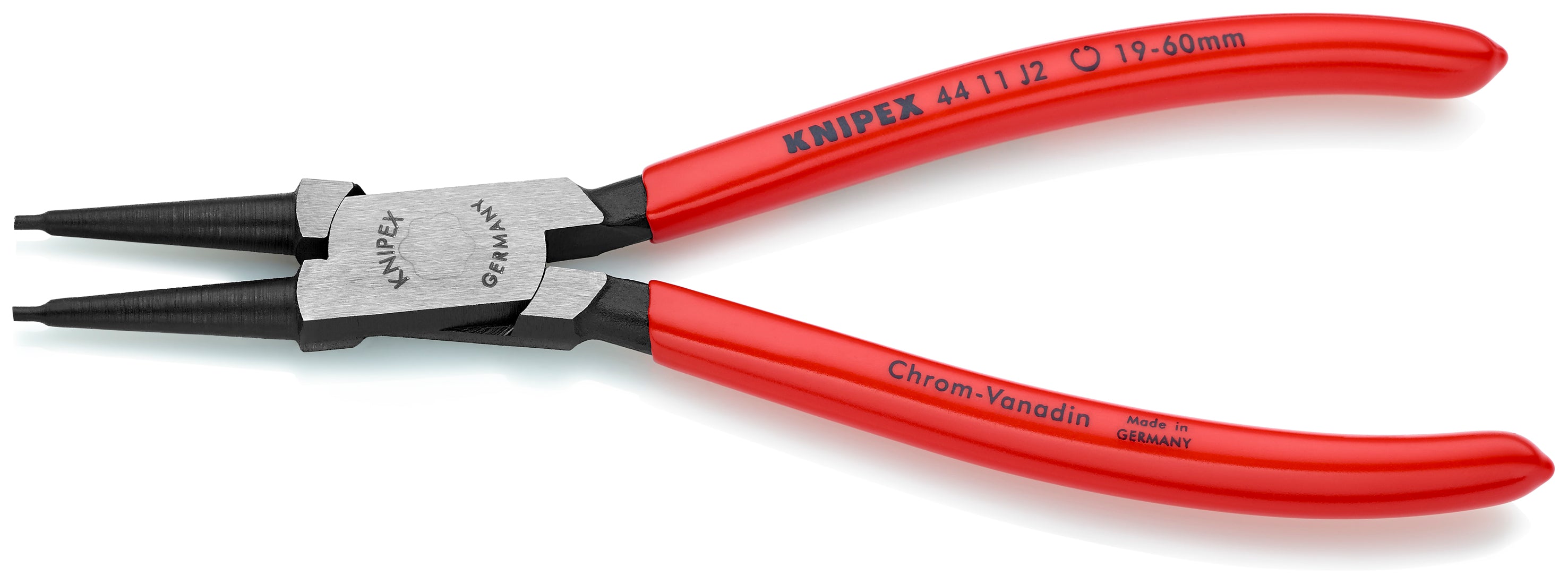 Knipex 4411J2SBA - Pince pour circlips internes 7 1/4" - Embouts forgés