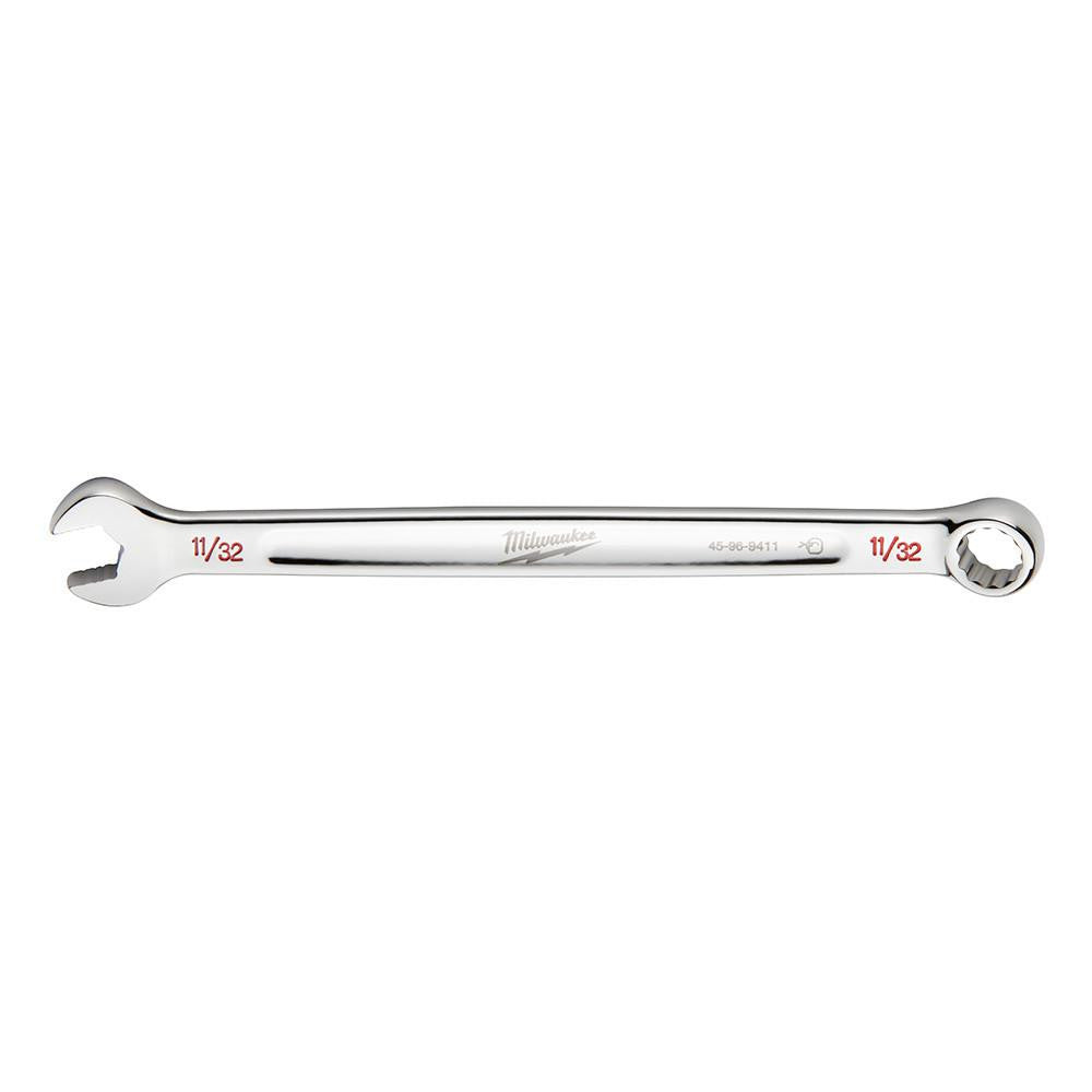 Milwaukee 45-96-9411 - Milwaukee 45-96-9411 11/32" SAE Combination Wrench (View 1)