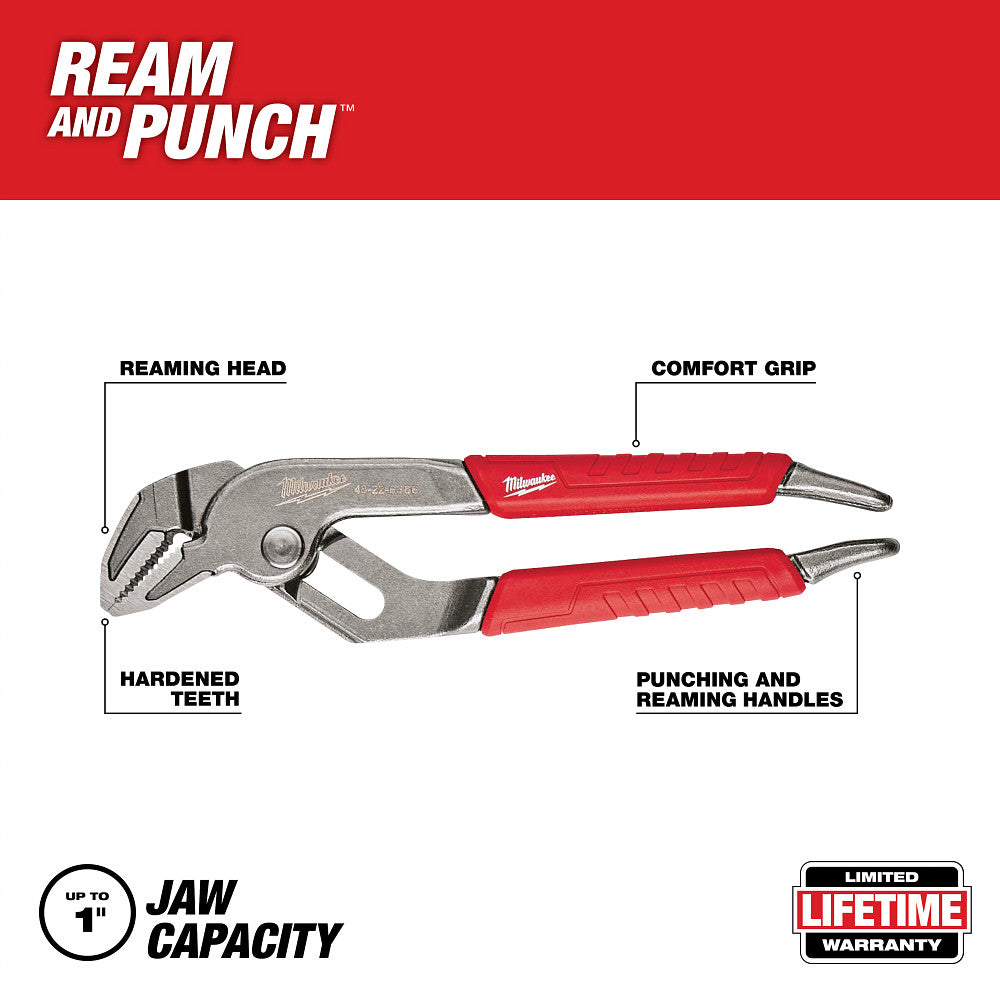 MILWAUKEE 48-22-0160 9pc Pliers & Wrench Set w/Foam