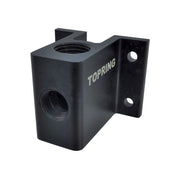 TOPRING 47.605 - 1 Port Aluminum Wall Manifold 1/2 (F) BSPP With 3/8 (F) NPT Outlet