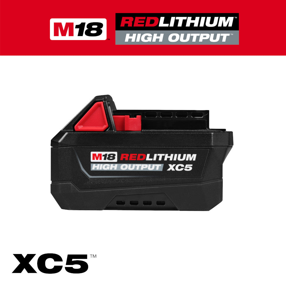 Milwaukee 48-11-1855 M18™ REDLITHIUM™ HIGH OUTPUT™ XC5™ Battery Pack