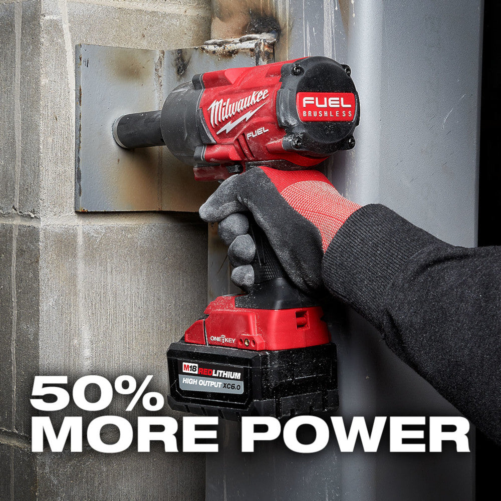 Milwaukee 48-11-1862 – M18™ REDLITHIUM™ HIGH OUTPUT™ XC 6,0 Ah Akkupack (2 Stück)