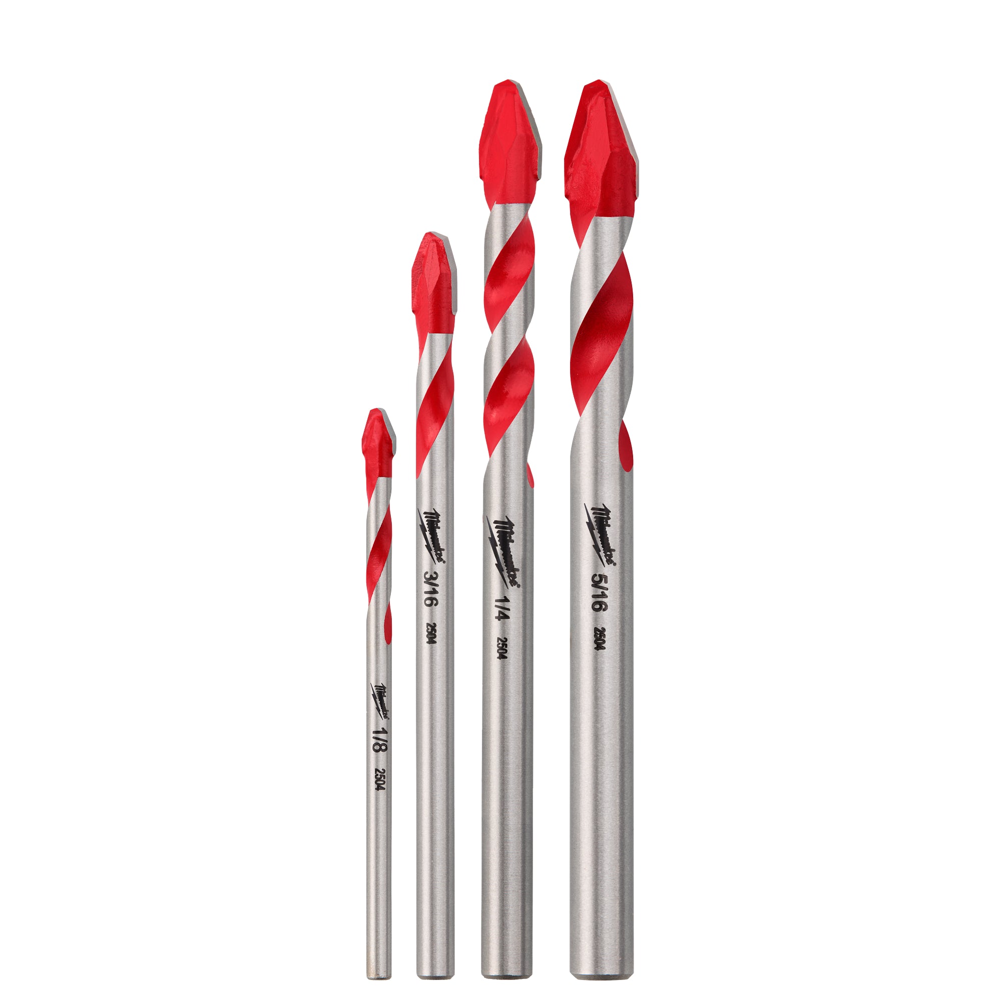 4PC Hard Tile and Glass Bit Set