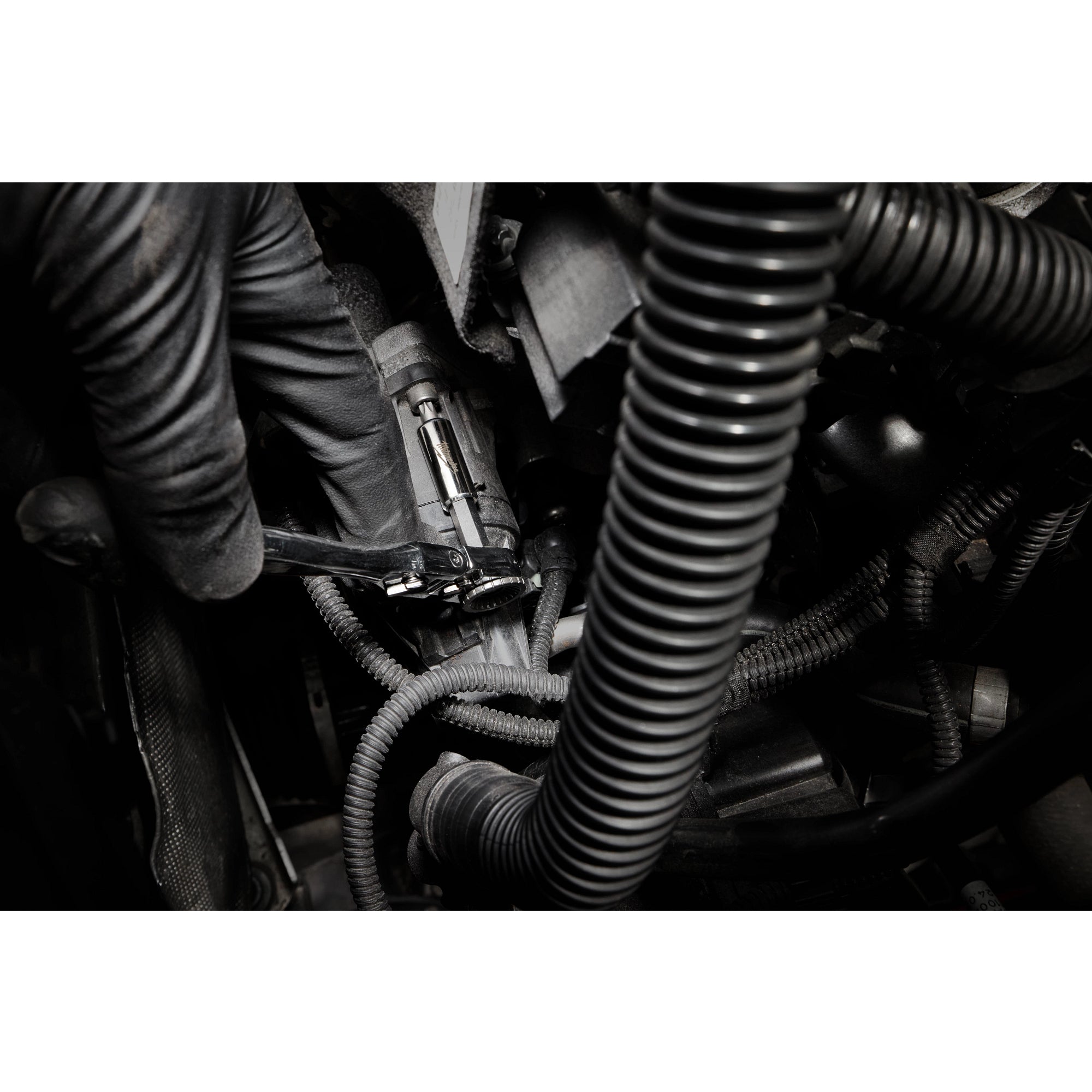 1/4” Hex Drive Mini Flex Head Bit Ratchet