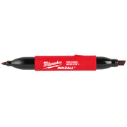 Milwaukee 48-22-3113 INKZALL Double Sided Jobsite Marker showing dual tips