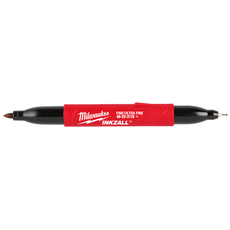 Milwaukee 48-22-3115 INKZALL Double Sided Black Jobsite Marker