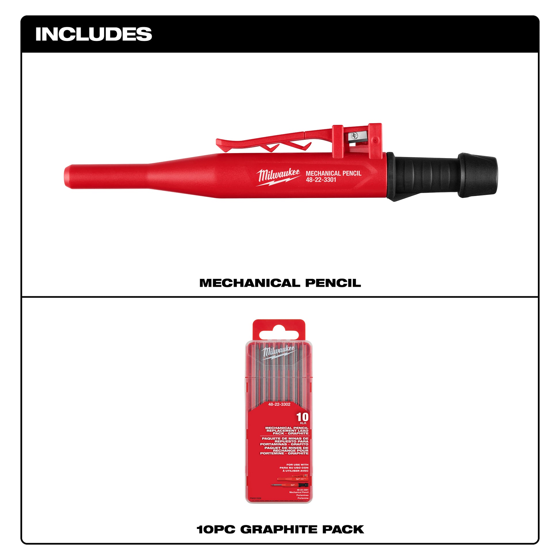 Milwaukee 48-22-3301 Package Contents