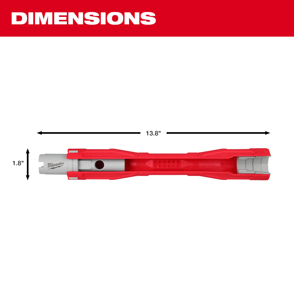 Milwaukee 48-22-7100 - Faucet Swap-Out Wrench