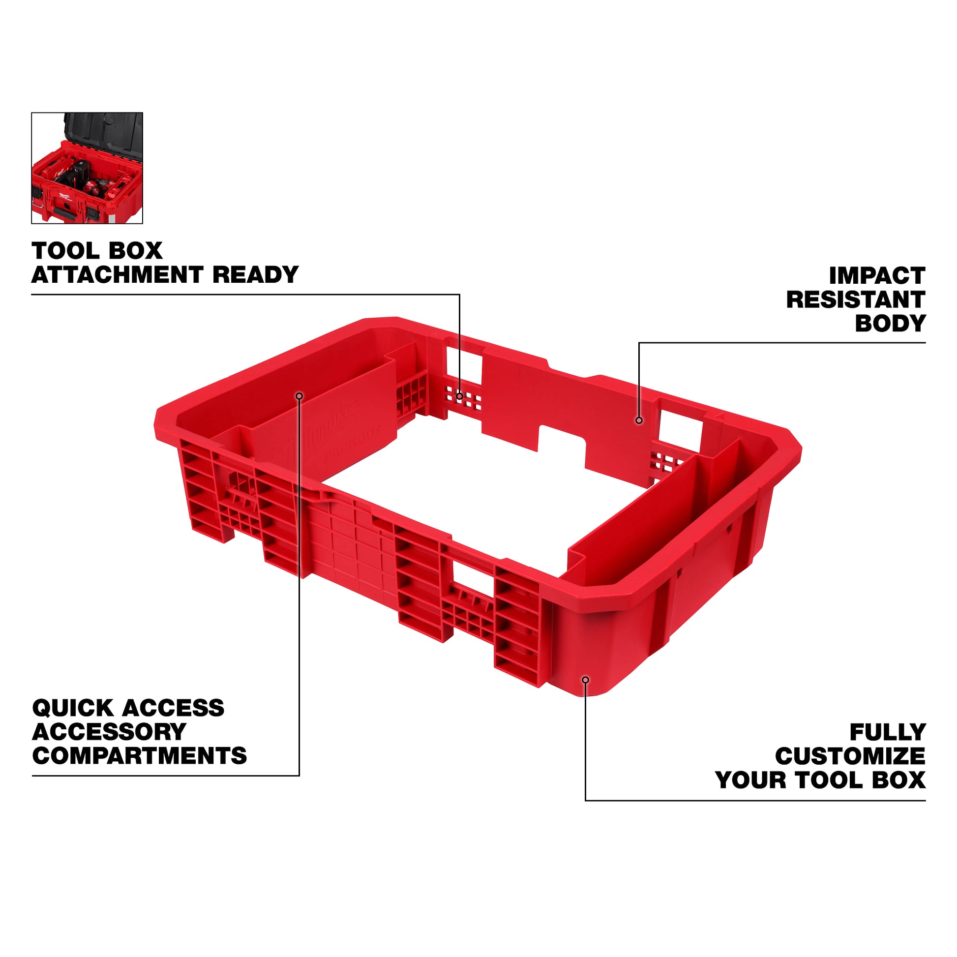 Attachment Ready Tray