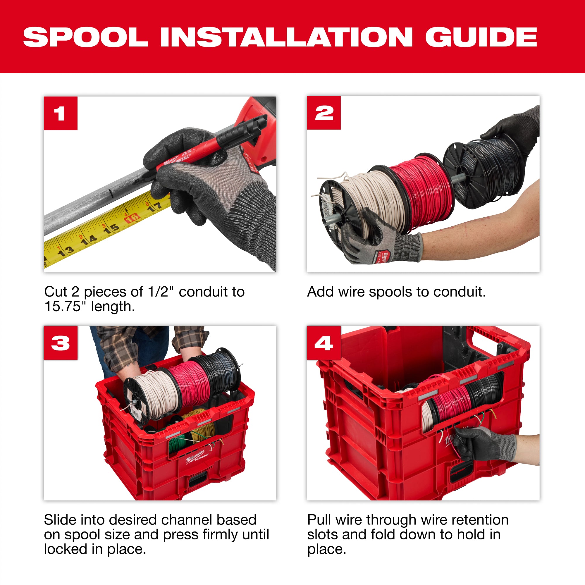 Wire Pulling XL Crate