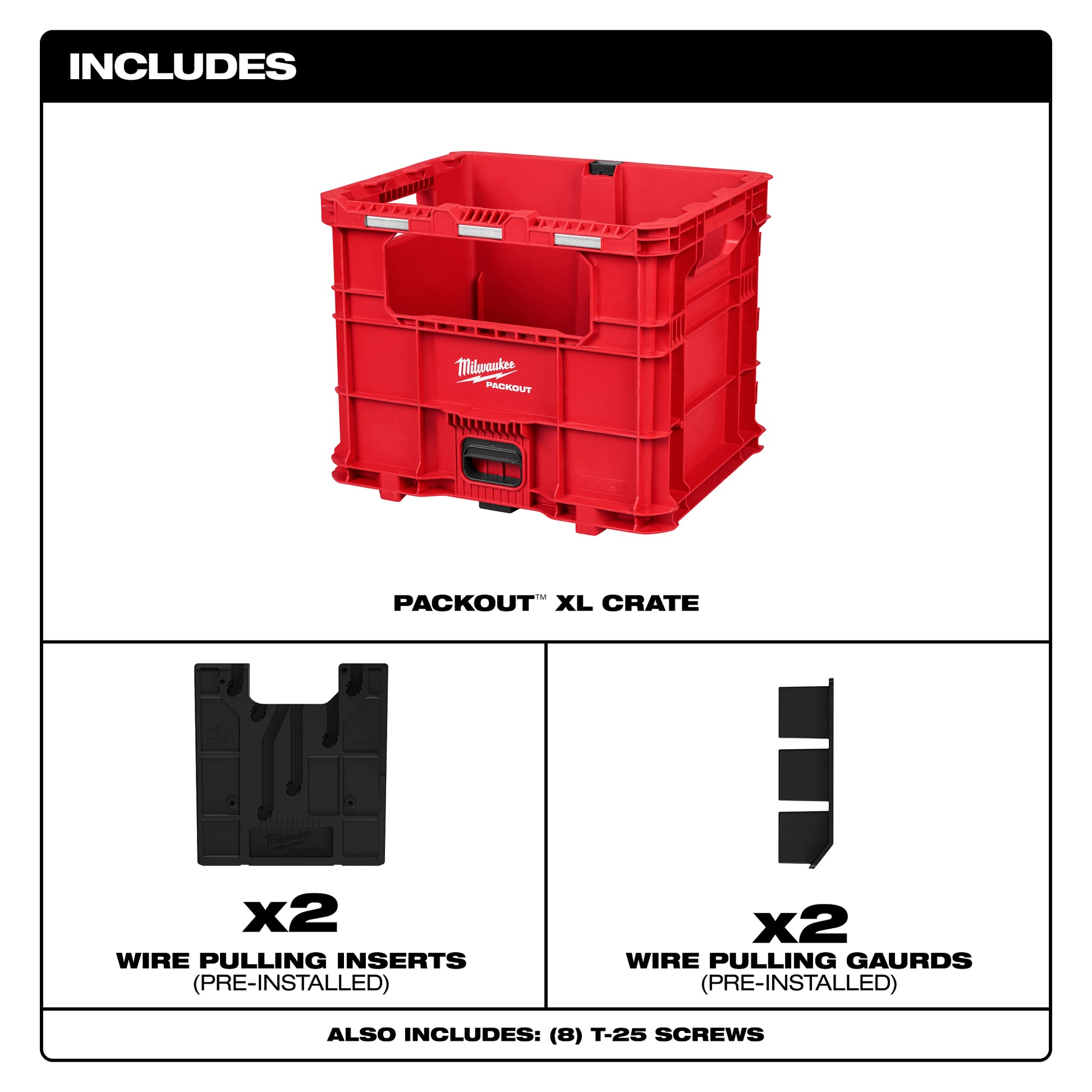 Wire Pulling XL Crate
