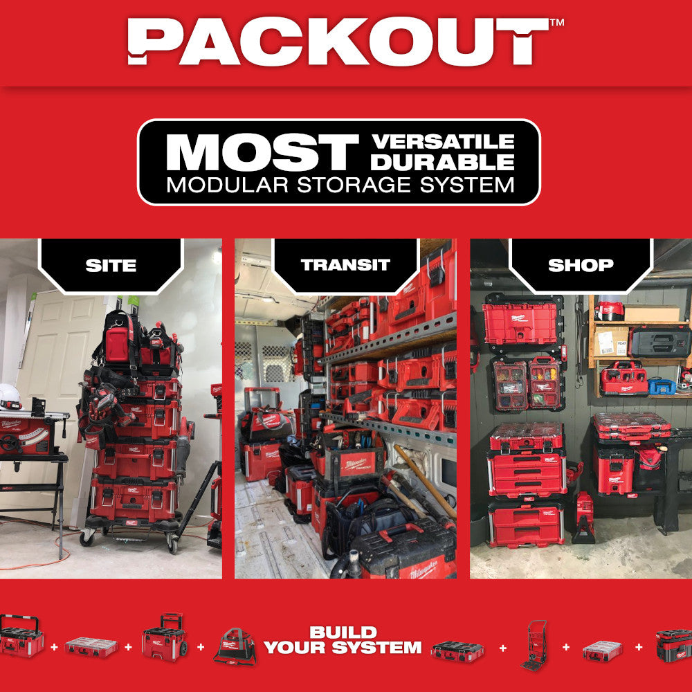 Milwaukee 48-22-8422 - Boîte à outils compacte PACKOUT™