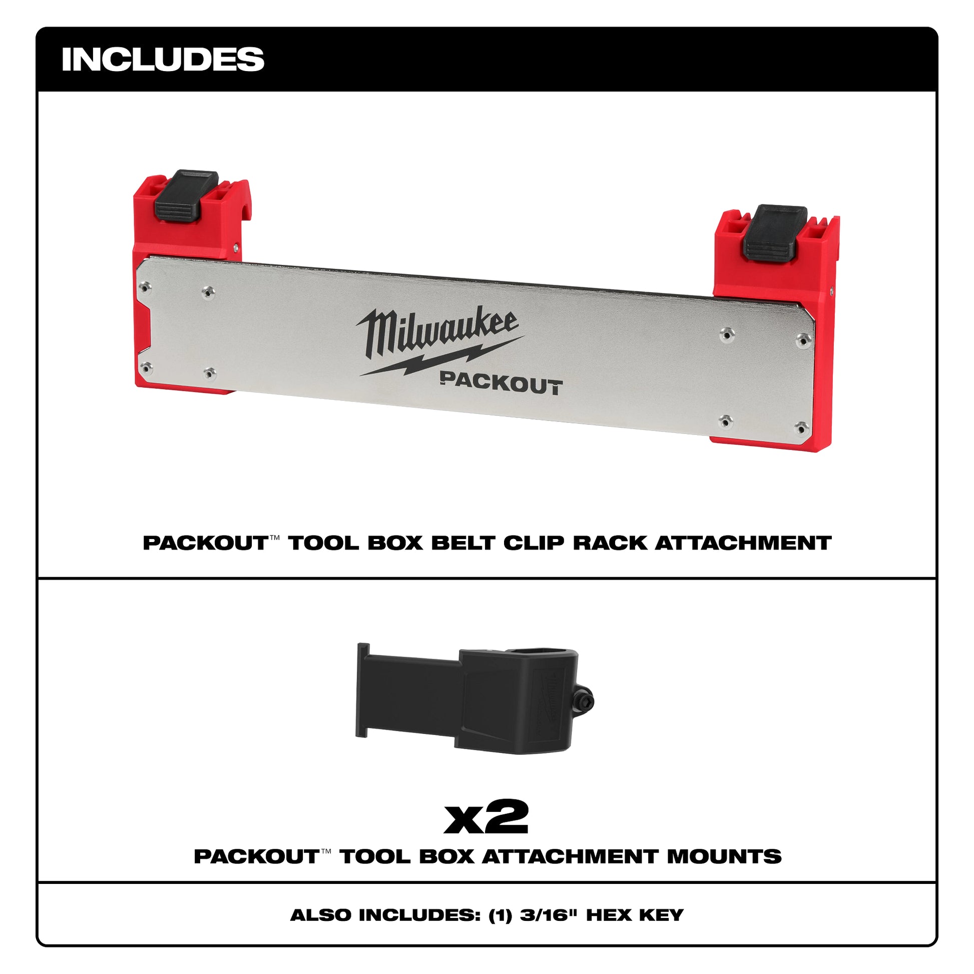 Belt Clip Rack Attachment