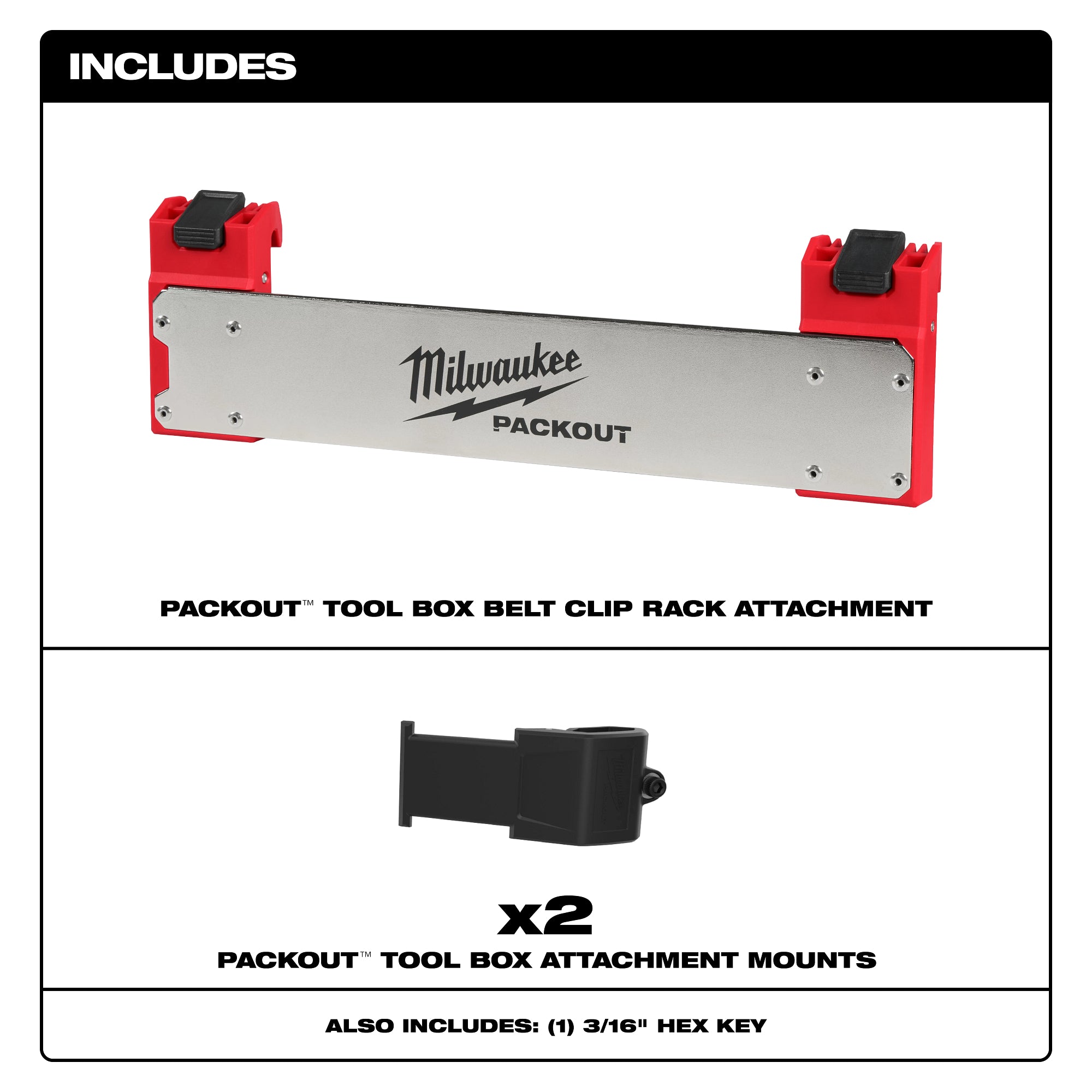 Belt Clip Rack Attachment