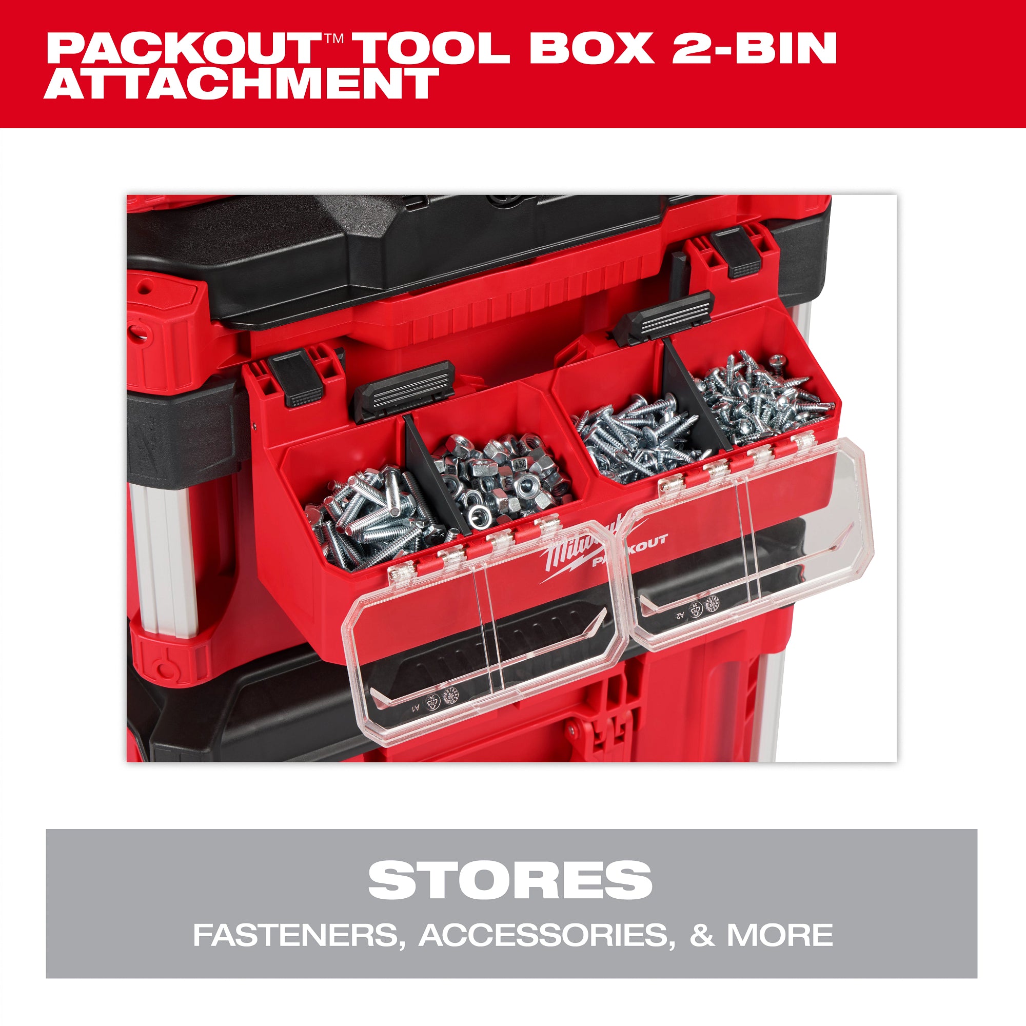 Small Parts Bin Attachment
