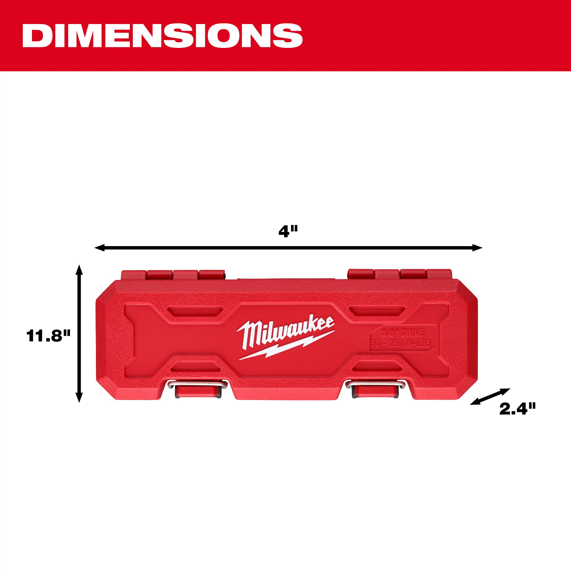 Milwaukee 48-22-9201 Product Dimensions View 2