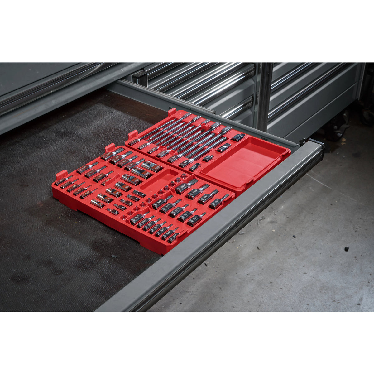 67pc 1/4”, 3/8”, and 1/2” Drive TORX® Bit Socket Set with PACKOUT™ ​Low-Profile Organizer