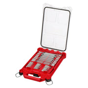 46pc 1/4” and 3/8” Drive SAE Bit Socket Set with PACKOUT™ Compact Low-Profile Organizer