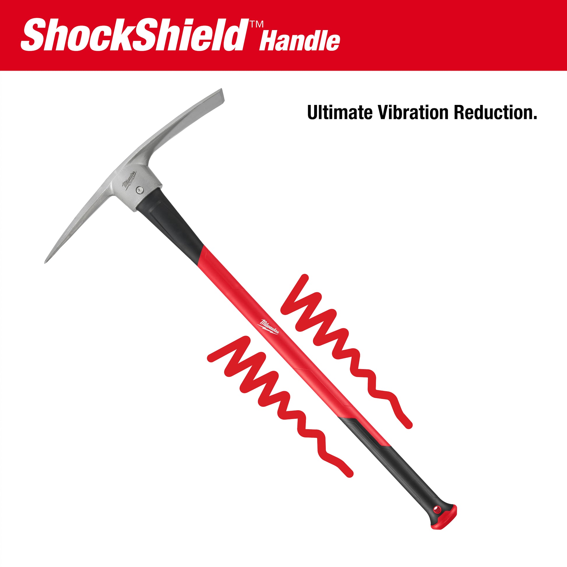 Milwaukee 48-22-9335 Pick Mattock SecureStrike Connection