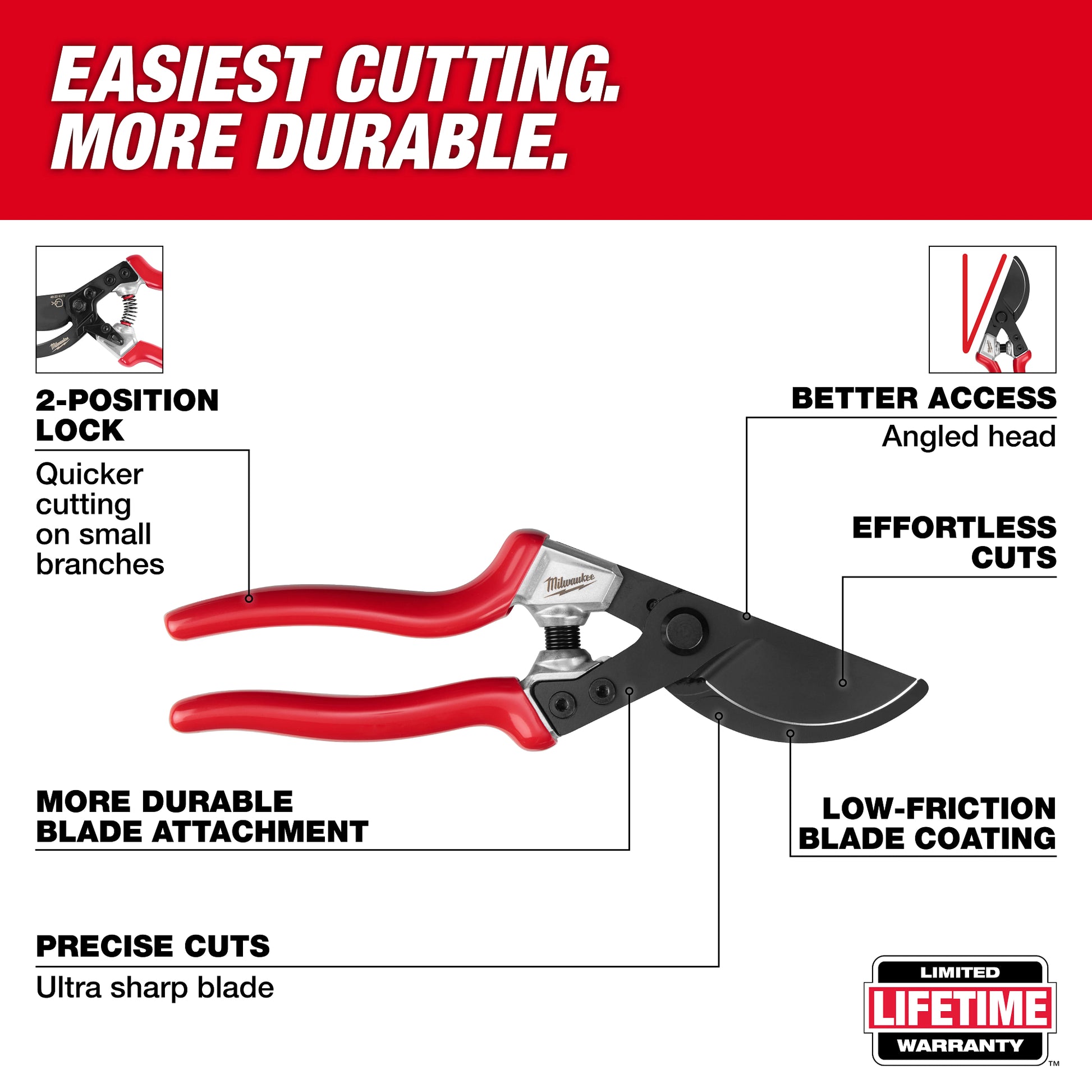 1” Angled Pruner​