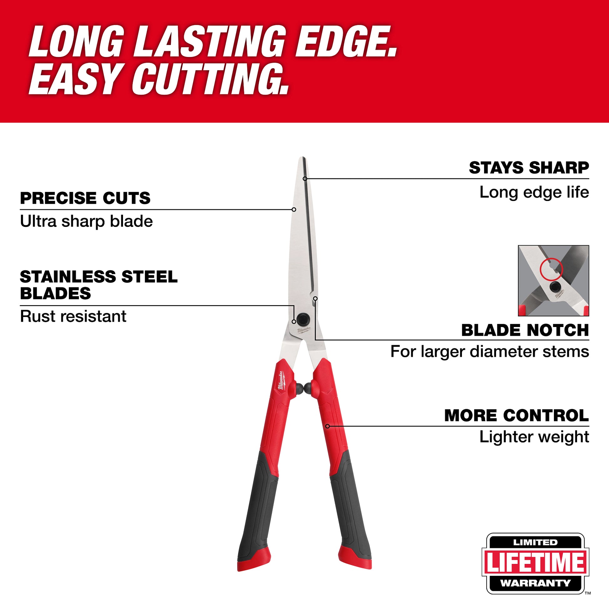 10” Hedge Shears​