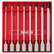 Milwaukee 48-22-9546 8-Piece 3/8-Inch Drive SAE Long Hex Bit Socket Set